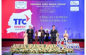 TTC Energy được vinh danh TOP 10 Thương Hiệu Mạnh ASEAN